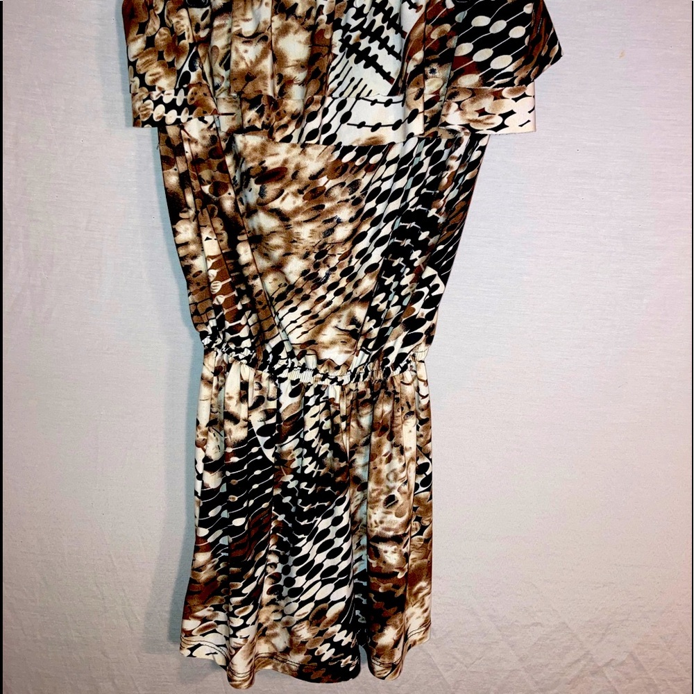 Satin Printed Romper